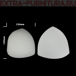 Чашечки корсетные арт.TBY-07.01 с равномер.наполнением р.12  цв,белый уп.10пар