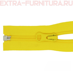 Молния Спираль разъемная дл. 80см, Т5, цв.110 желтый LOGO