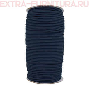 Резинка шляпная 3мм цв.330 темно-синий (уп.100м)