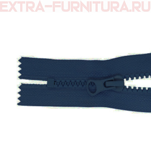 Молния Трактор Т5 1 замок 18см, цв.330 синий темный, LOGO, н/р