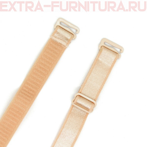 Бретели  для бюстгальтера арт.TBY.OL1503 шир.15мм цв.бежевый, уп.10пар