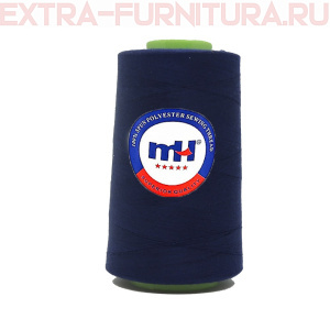 Нитки МН 40/2 п/э  5000 ярдов №588 синий*
