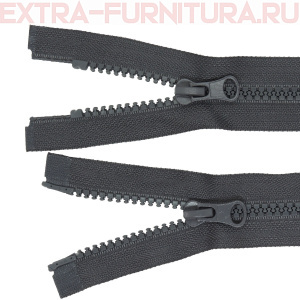 Молния Трактор Т5 2 замка 85см, цв. 312 серый, LOGO