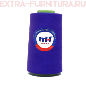 Нитки МН 40/2 п/э  5000 ярдов №585 т. василек