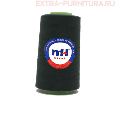 Нитки МН 40/2 п/э  5000 ярдов №224 т.зеленый