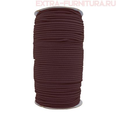 Резинка шляпная 2,5мм цв.179 бордо (уп.100м)