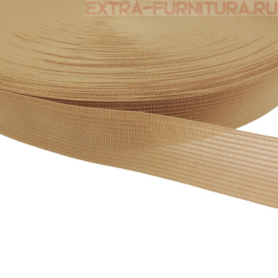 Лента окантовочная 23 мм цв.бежевый 14, уп.100м (пл.3,6+/-0,2 гр/м)