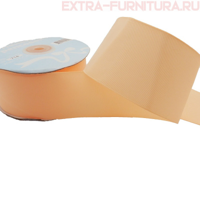Лента репсовая IDEAL шир. 50 мм цв.714 светло-персиковый, уп.27,42м *