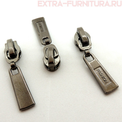 Бегунок декоративный автомат СП5 черный никель (15-3) (уп. 50 шт.)