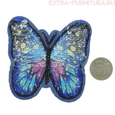 Термоаппликация Бабочка №5 ассорти