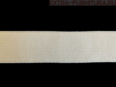 Резинка вязаная, 20мм (+/-2мм), цв.белый (уп.-40м, 15уп./60уп.) Стандарт