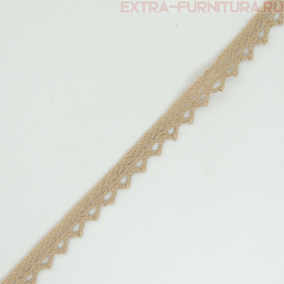Тесьма вязаная арт.TBY-5036.36 шир.10мм цв.36 св.бежевый уп.10м