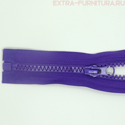 Молния Трактор Т5 1 замок 55см, цв.170 фиолетовый, LOGO