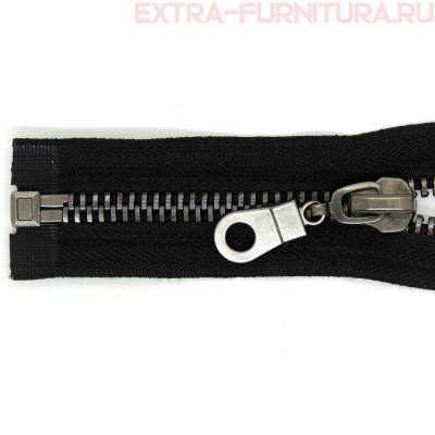 Молния Металл Т8 1 замок, 75 см, оксид