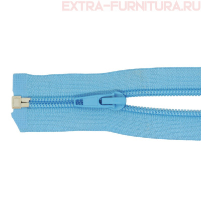 Молния Спираль разъемная Т5, дл. 45см, цв.331 голубой